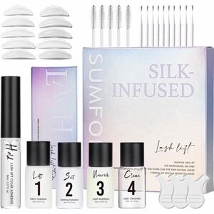 Silk-Infused Lash Lift Kit - Black and White